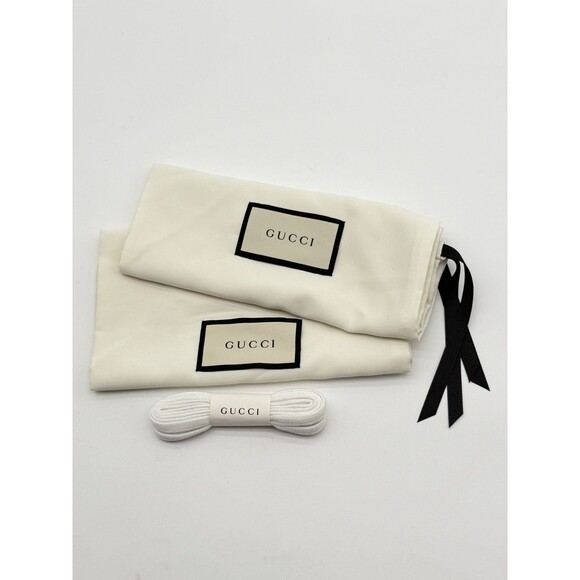 Gucci Ace Beige GG Monogram Bee Canvas Lace Up Low Top Sneaker EU 39 US 9 - Picture 12 of 12